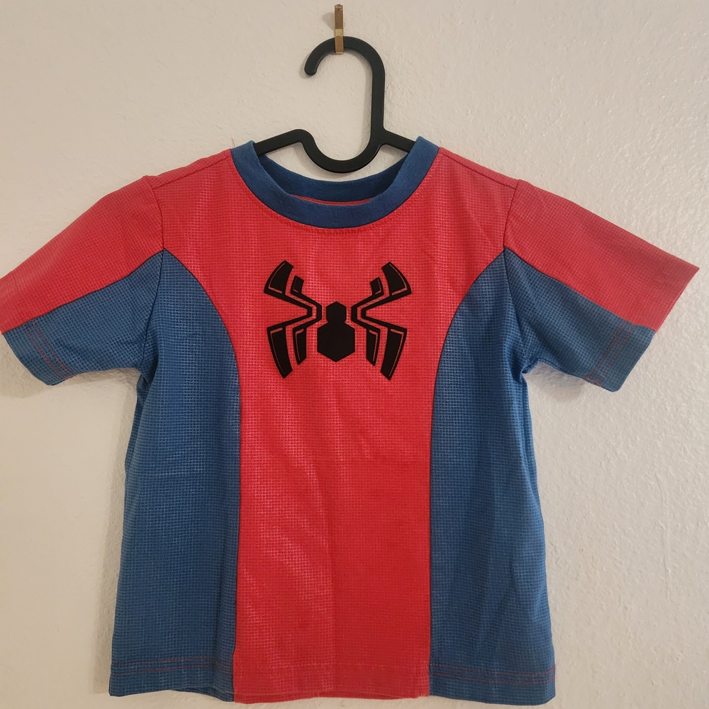 Marvel Spider Hero Kids Costume Shirt - Red and Blue